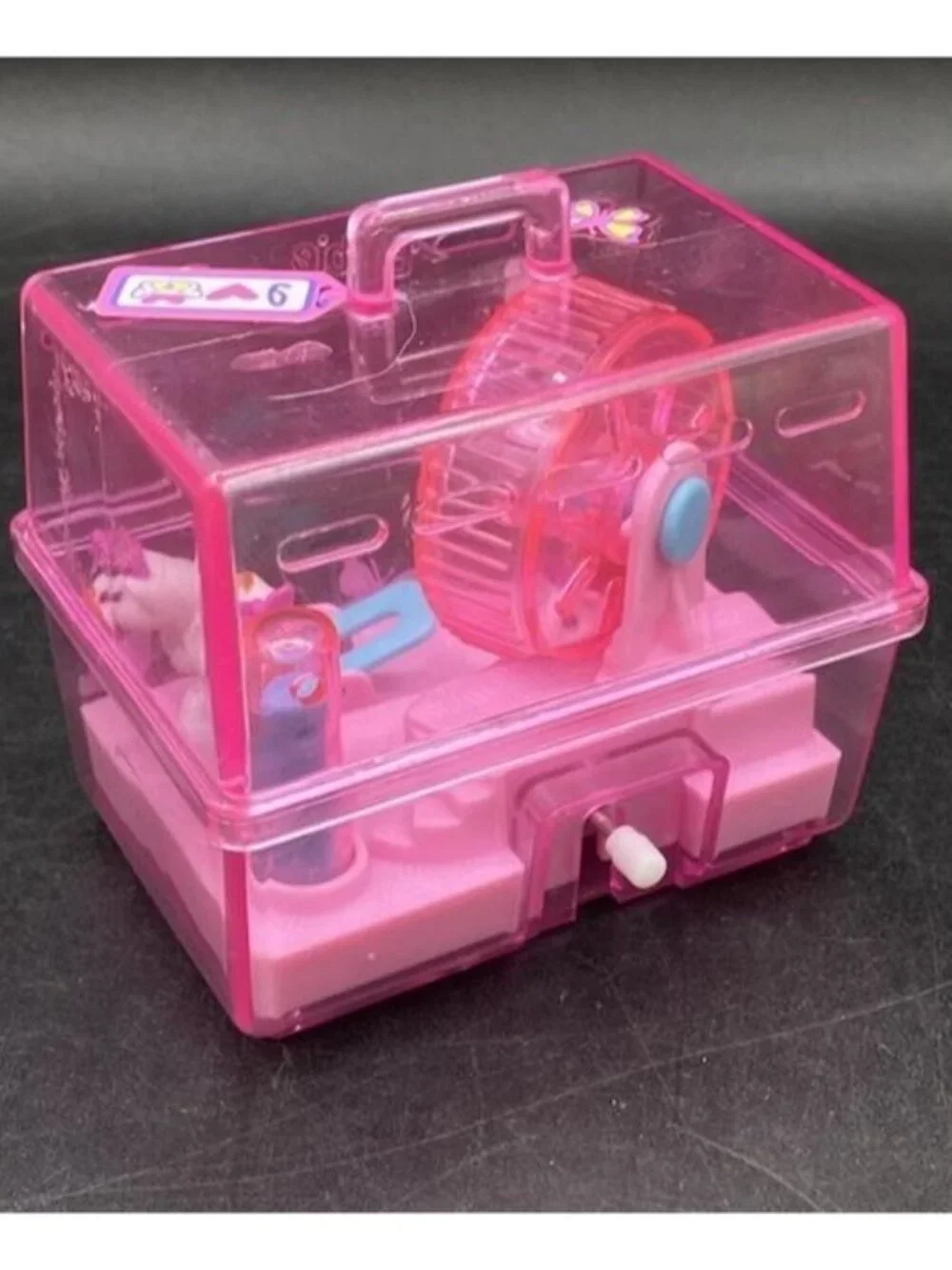 Barbie Magic Moves Pet Hamster Cage Windup MATTEL 1995 Working